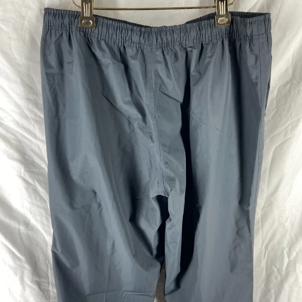 ASICS Mens Dark Gray Waterproof Reflective Pants - Picture 5 of 11